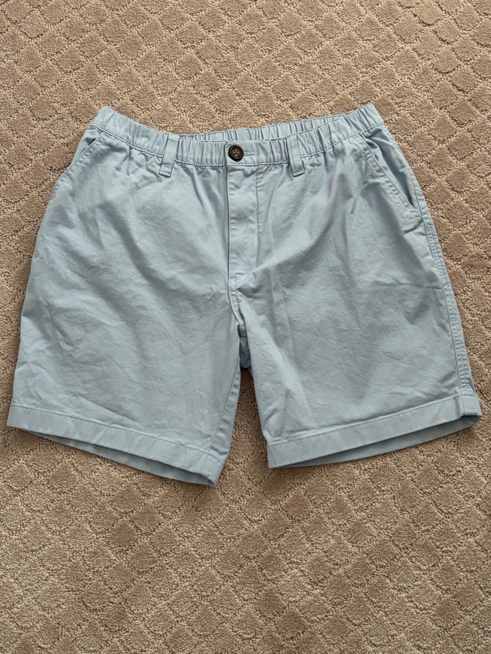 Chubbies Original Stretch Shorts Men’s 7 Inch Inseam - Size Medium - Light Blue